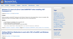Desktop Screenshot of bernardotech.org
